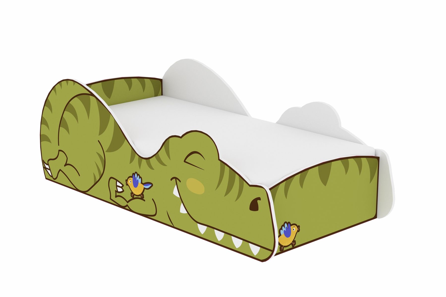 кровать динозавр для мальчика